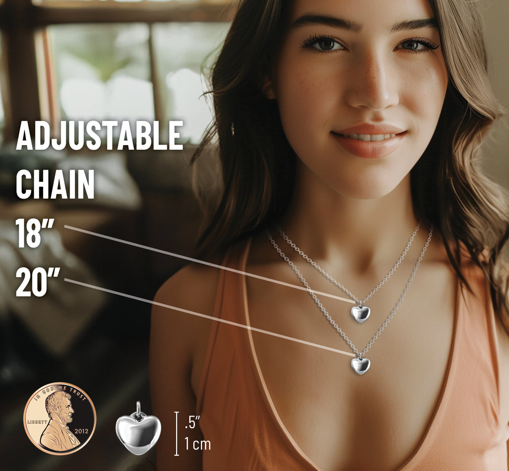 
                  
                    Silver Forever Lockets Heart Pendant Necklace
                  
                
